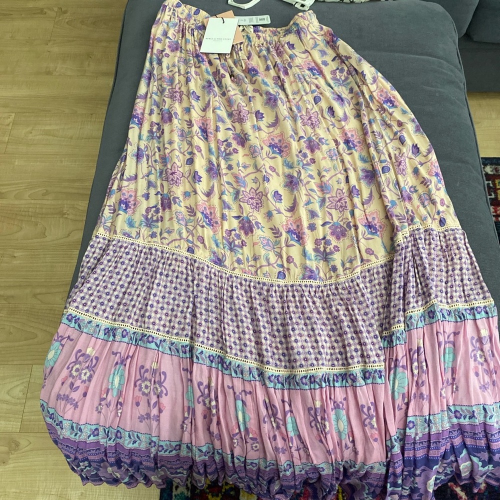 Spell and the Gypsy Portobello Road maxi skirt, swish included. :)